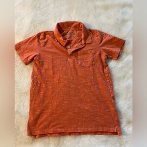 Mini Boden Slubbed-Jersey Polo Shirt 11-12Y